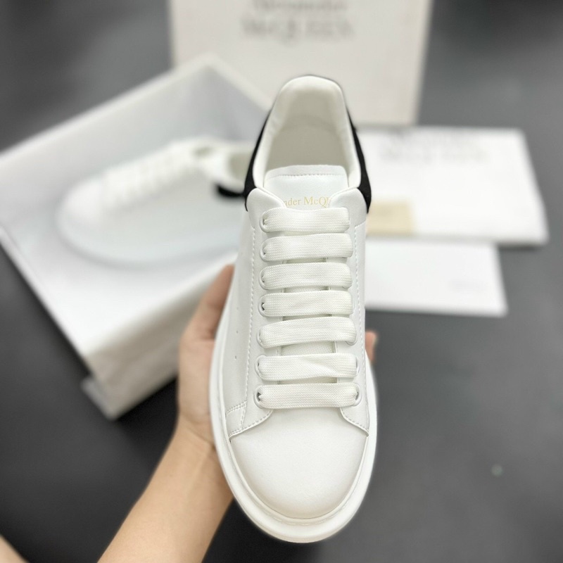 [SIEU PHAM] Giày thể thao Sneaker Mcqueen Trăng gót đen độn đế 5p Nam nữ Ảnh thật + Freeship | BigBuy360 - bigbuy360.vn