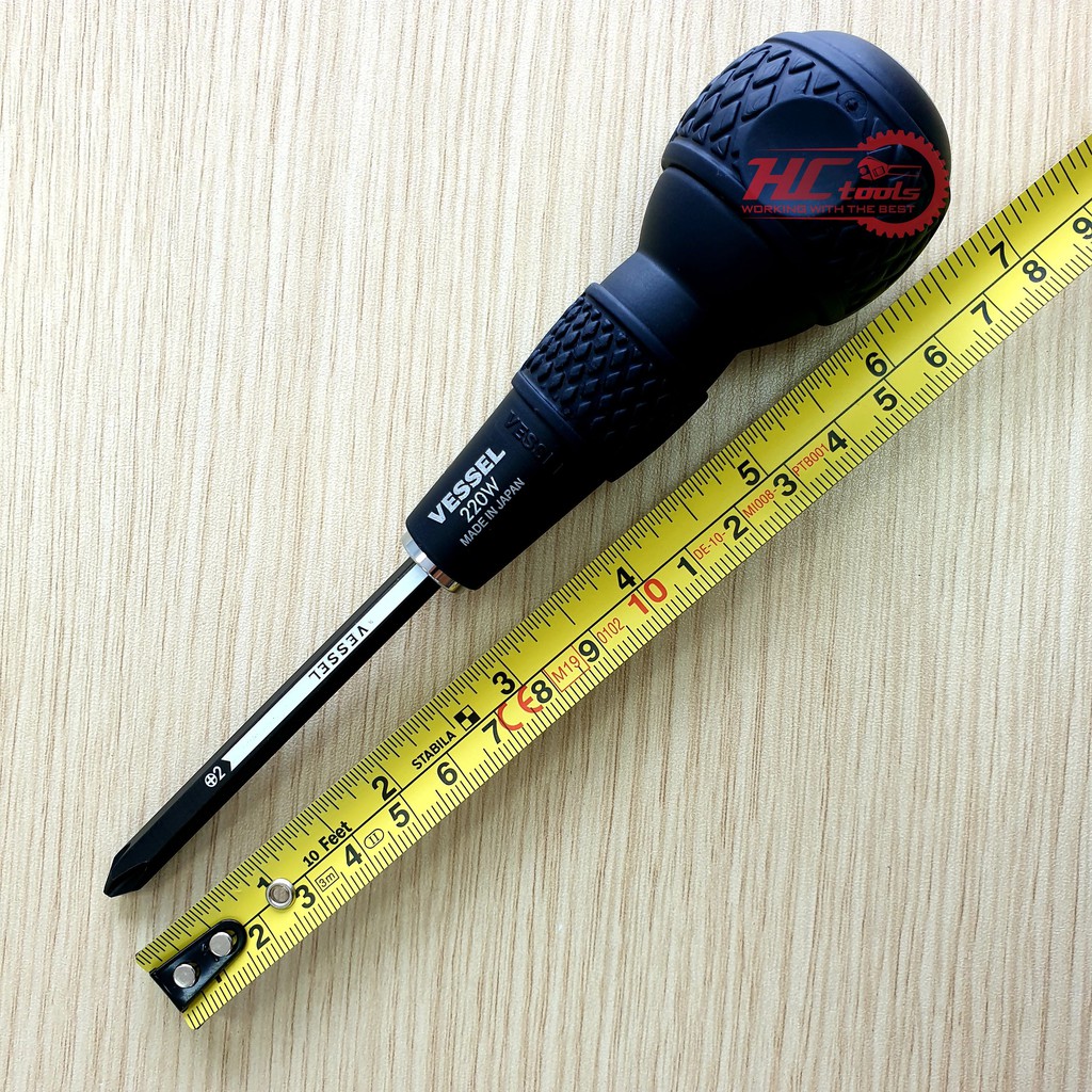 220W-62 Tô vít 2 đầu Vessel ball grip Made in Japan