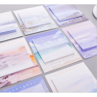 giấy note loang màu đẹp