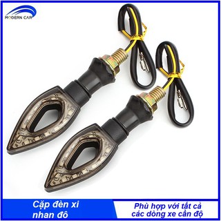 Cặp đèn xi nhan bóng led độ xe máy bền đẹp