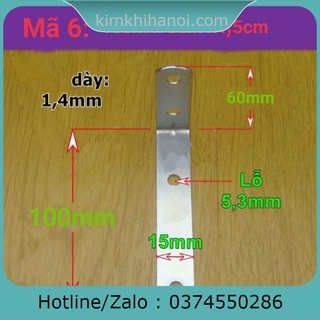 Nẹp góc chữ l- ke góc vuông 4 lỗ-pass góc -bát chữ l loại tốt