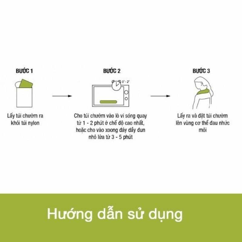 Đai chườm lưng thảo dược Hapaku