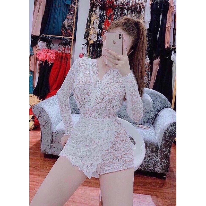 Jump ren tay dài có lót sexy | BigBuy360 - bigbuy360.vn