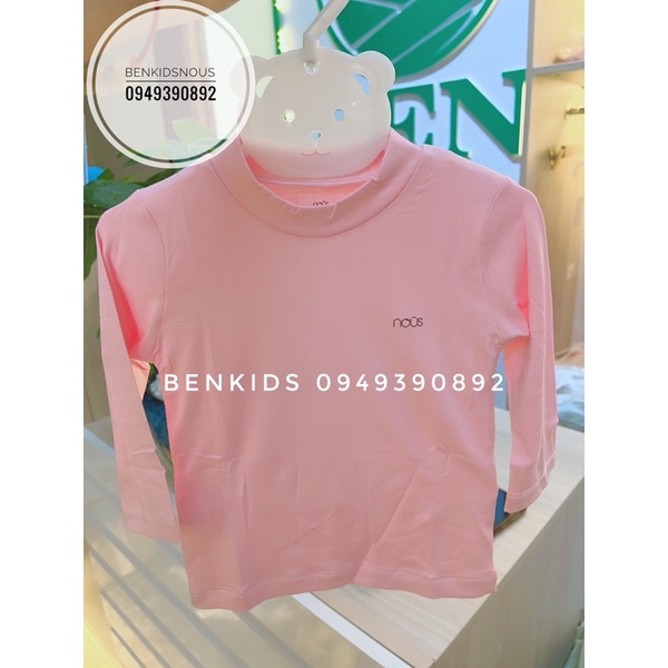NOUS - Áo giữ nhiệt Nous cổ 3cm bé trai/bé gái