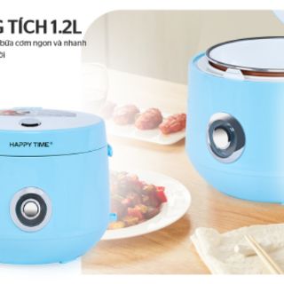 Nồi cơm điện happy time 1,2 lít 8522