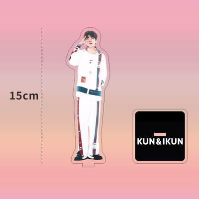 Standee, ảnh để bàn loại trong Thái Từ Khôn đế vuông Jun & IKUN