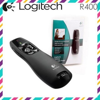 [Giá Sập Sàn] 👉Bút trình chiếu - Bút chỉ slide Logitech R400 chính hãng