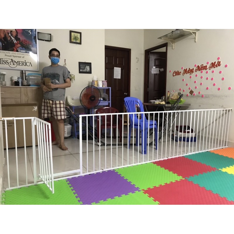 Rào chắn sắt sơn tĩnh điện chống rỉ sét