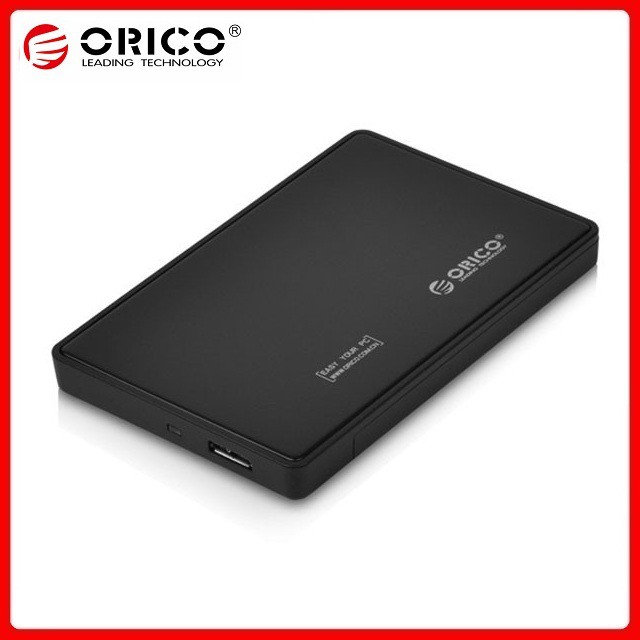 Hộp Đựng Ổ Cứng Di Động 2.5inch/USB3.0 ORICO - 2588US3 (Dùng cho cả SSD/HDD) Nhựa Cứng - Hàng Chính Hãng