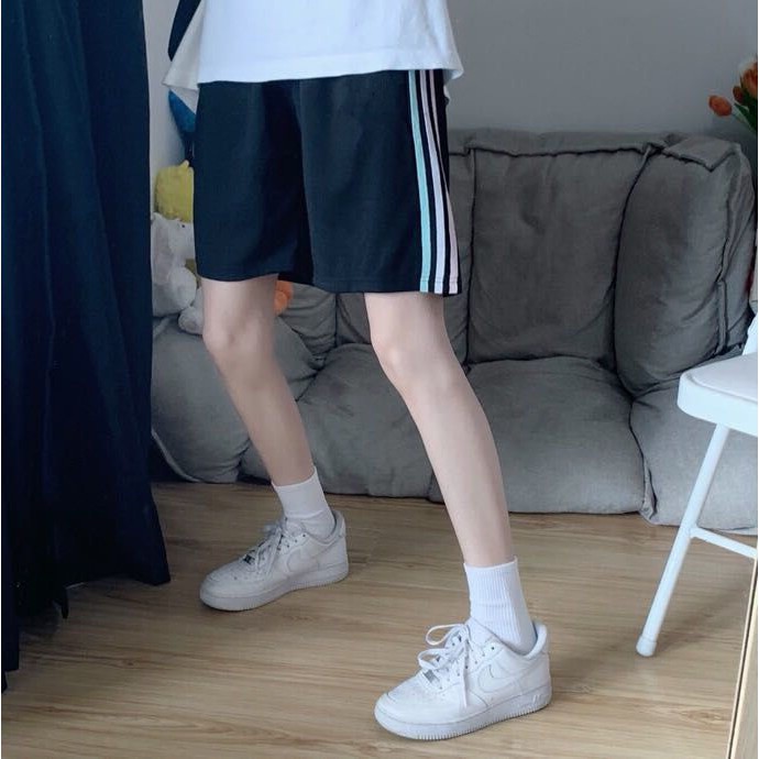 Quần short nữ ulzzang họa tiết 3 sọc trẻ trung độc đáo Q01 - Maoshop | BigBuy360 - bigbuy360.vn