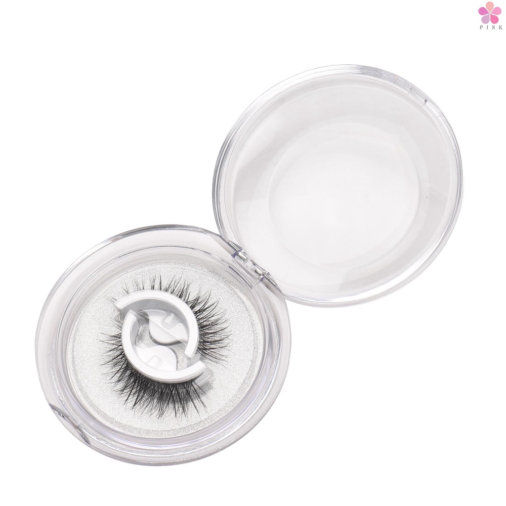 [Hàng mới về] Cặp lông mi giả 3D dài cong tự dính kèm hộp đựng tiện lợi  | BigBuy360 - bigbuy360.vn