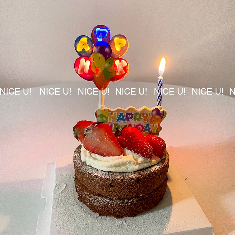 Nến sinh nhật phát nhạc Happy Birthday, nến cắm bánh phát nhạc