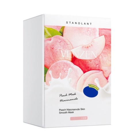 Mặt nạ ngủ Đào Venzen Peach Mask Chiết Xuất Quả Đào Thu Nhỏ Lỗ Chân Lông Dưỡng Ẩm Cải thiện da Princess Beauty