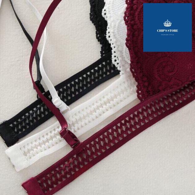 Áo Lót Bralette Ren Mềm Mút Mỏng Không Gọng Hàng Đẹp A10 | BigBuy360 - bigbuy360.vn