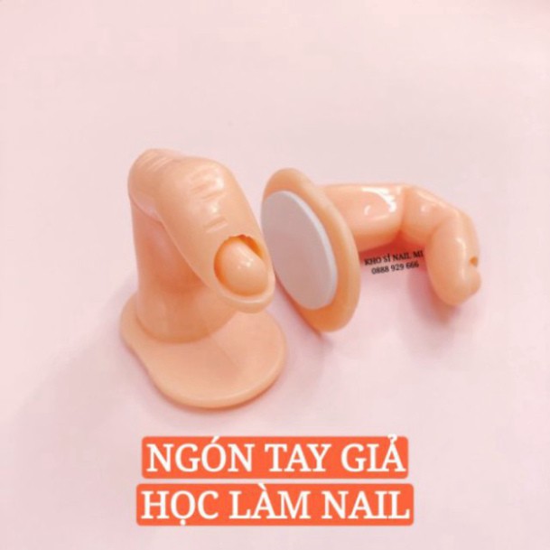Ngón tay giả học làm nail chuyên dụng (loại không có móng) L384