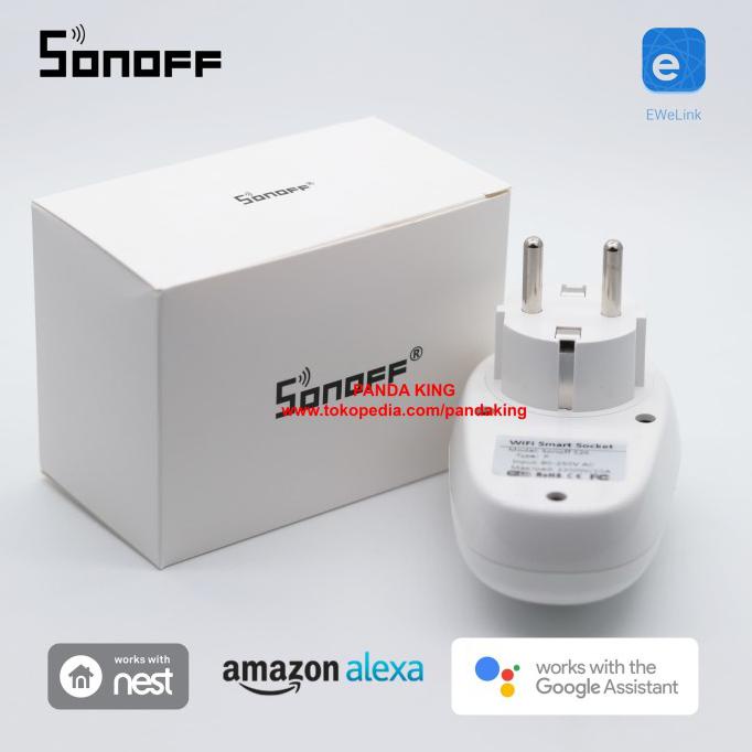 Ổ Cắm Wifi Thông Minh Sonoff S26 Eu Cho Xiaomi S20 Slim Code 1410