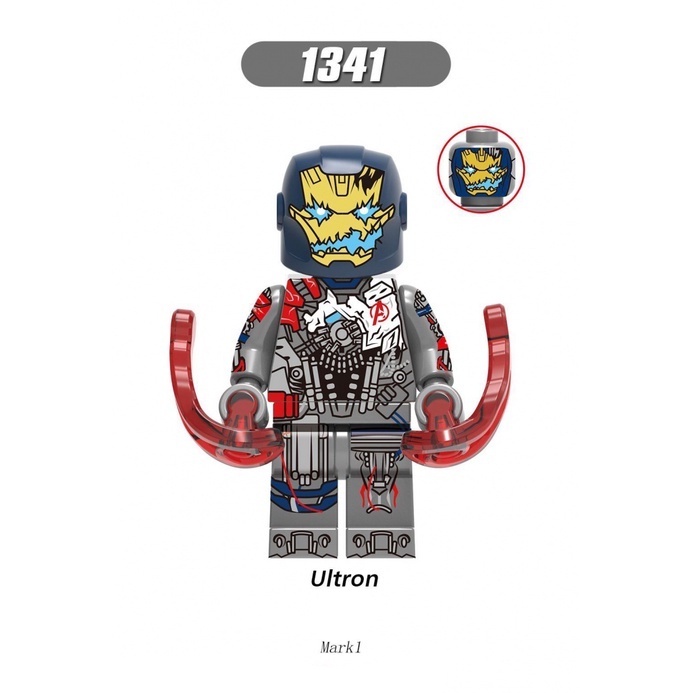 Mô Hình Đồ Chơi Lắp Ráp Nhân Vật Siêu Anh Hùng Marvel