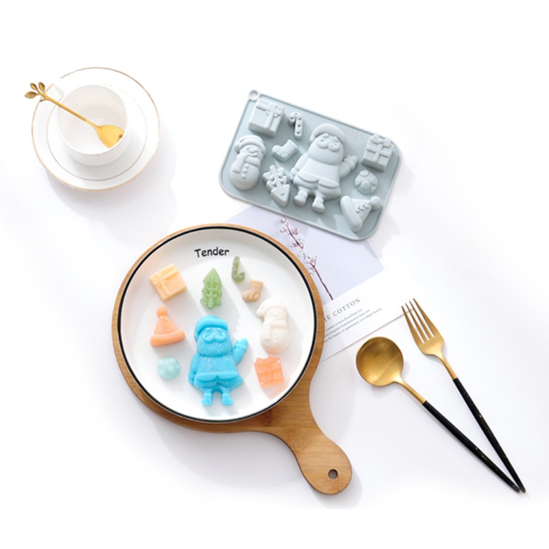 Khuôn Silicone Tạo Hình Làm Bánh Kẹo 9 Ngăn