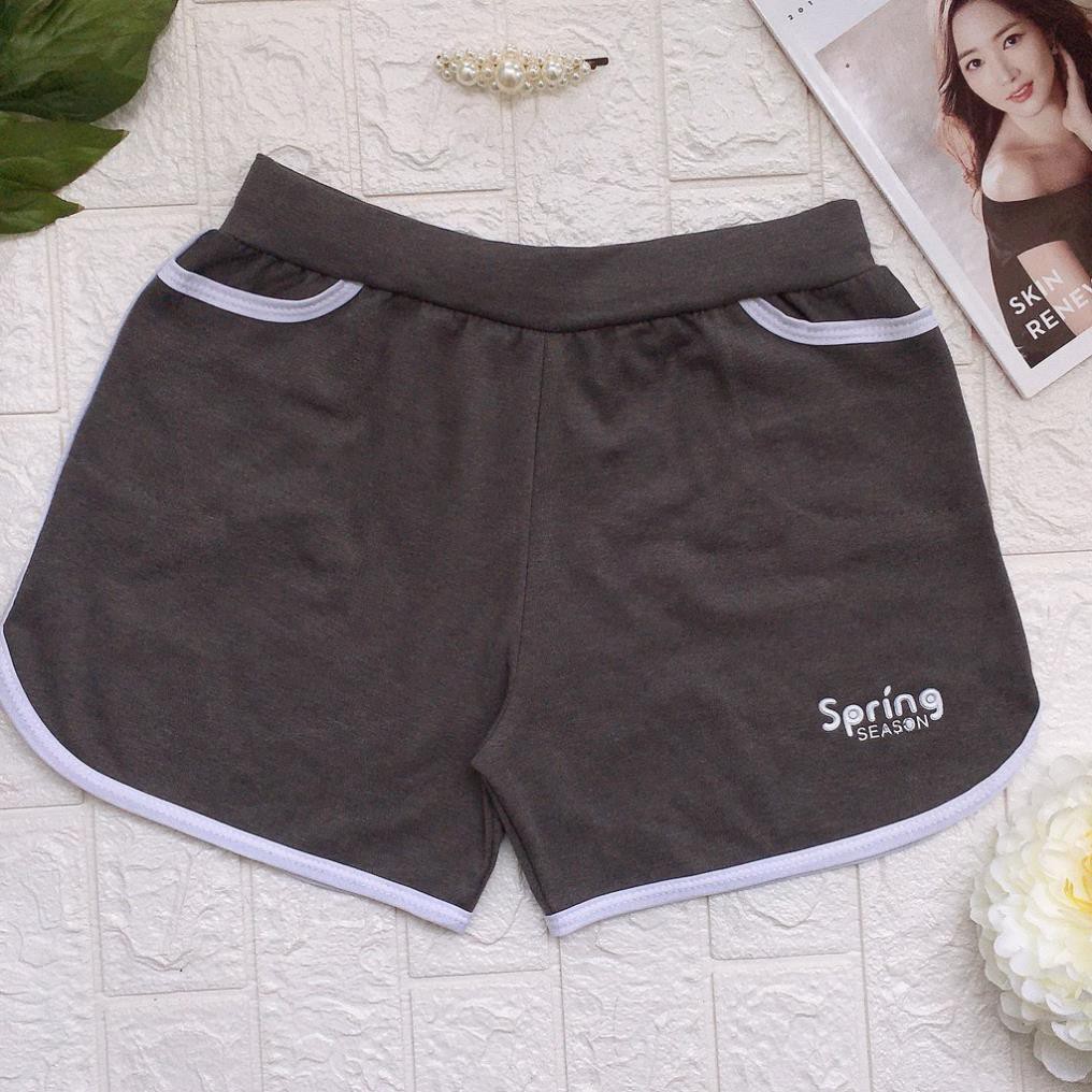 [Hình Thật] Quần Short Đùi Nữ Size Lớn 65kg Chất Thun Mát Thấm Hút Tốt Co Giãn Thoải Mái Mặc Nhà Lilykashop QS05 ་