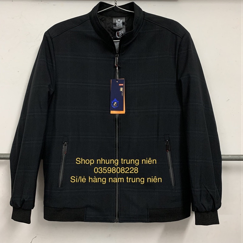 Áo khoác - Áo phao nam trung niên lót lông lót nhung hàng cao cấp dày dăn cưc ấm shop Trung Niên