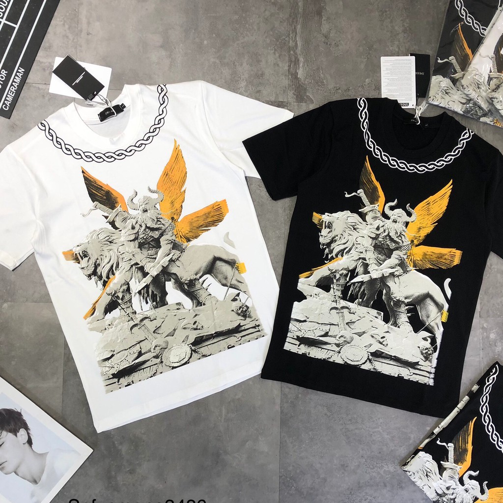 Áo Thun nam Ngắn Tay Cổ Tròn Áo Phông Cộc Tay In Tượng La Mã 3D Chất Thun Thoáng Mát AC63 | BigBuy360 - bigbuy360.vn