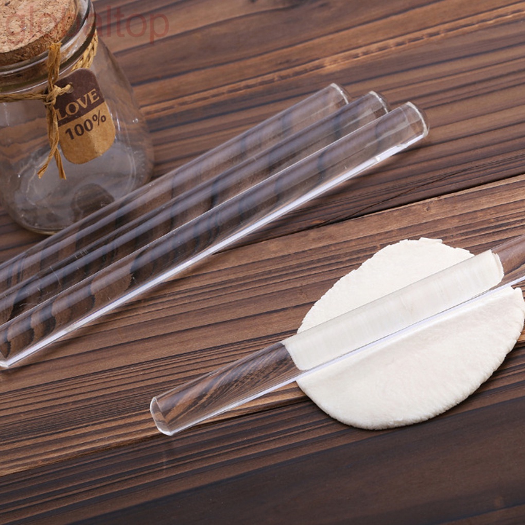 Cây lăn bột làm bánh pizza pasta bằng acrylic chống dính tiện dụng