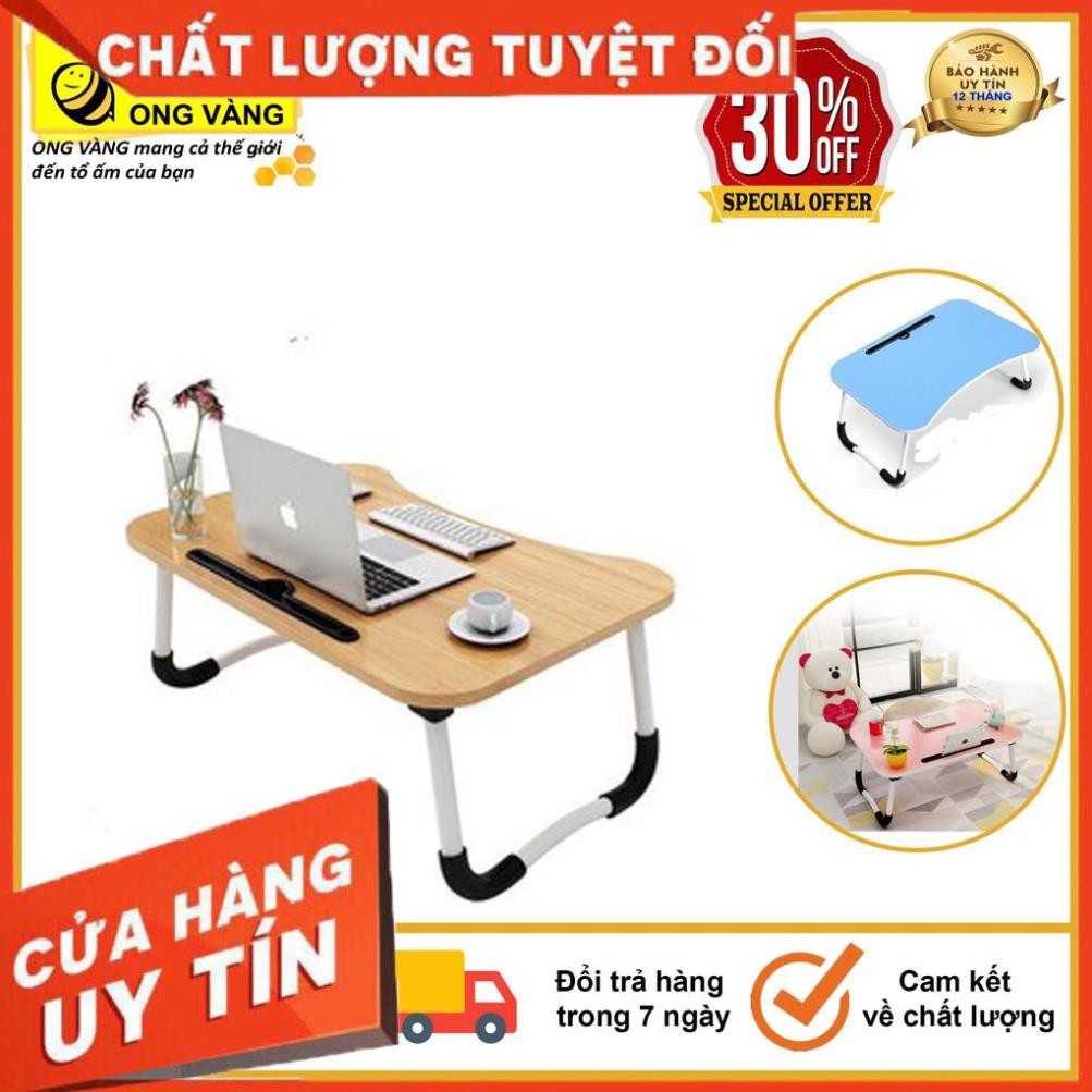 [ Sale Mạnh] Bàn Để Laptop Đa Năng Gấp Gọn, Có Khe Để Ipad, Nhỏ Gọn Siêu Tiện Dụng, Giá Bán Bằng Giá Tại Xưởng