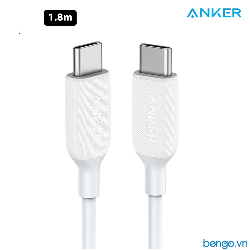 Cáp Truyền Dữ Liệu Điện Thoại Anker PowerLine III USB-C To USB-C 2.0 - Dài 0.9m/1.8m
