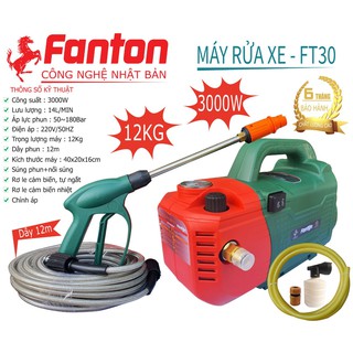 Máy rửa xe 3000w fanton ft30