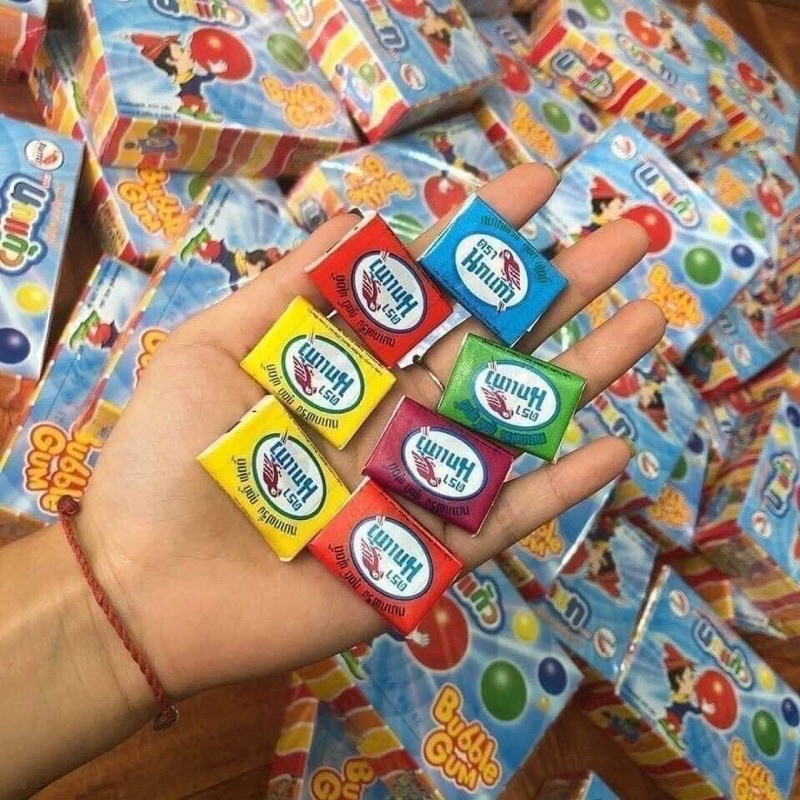 Kẹo cao su con vẹt thái lan 80k/hộp
