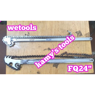 Cờ Lê Xích 24” Wetools Mở Được Ống 170mm (Cảo Dây Xích 24”)