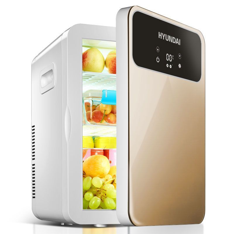 ∏☇❆HYUNDAI / Tủ lạnh mini 20L hiện đại dành cho ô tô gia đình nhỏ trong ký túc xá sinh viên thuê hệ thống làm