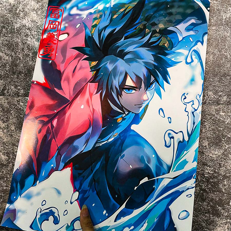 Poster KIMETSU NO YAIBA Khổ A3 Chất Liệu Giấy In Ảnh  - Tranh Trang Trí Nội Thất Siêu Tiện Lợi