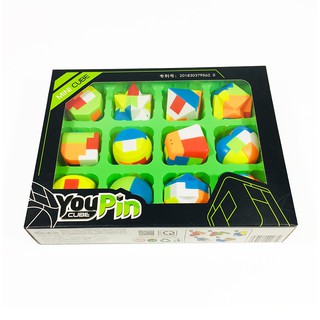 BỘ 12 RUBIK MINI - Mã sản phẩm: 2672
