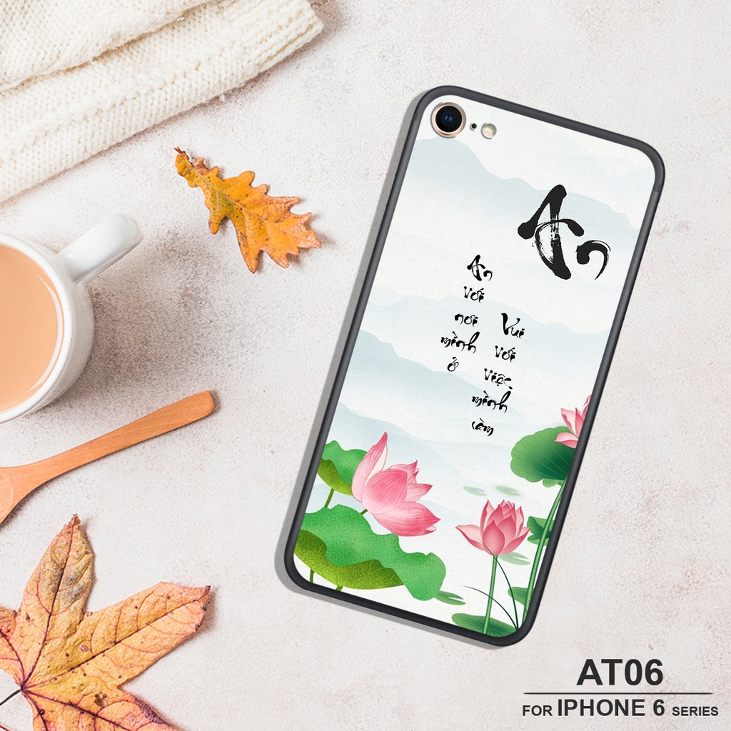 Ốp lưng IPHONE IN HÌNH CHỮ THƯ PHÁP dành cho IPHONE 5/5S-6/6S-6/6S PLUS-7/8-7/8 PLUS