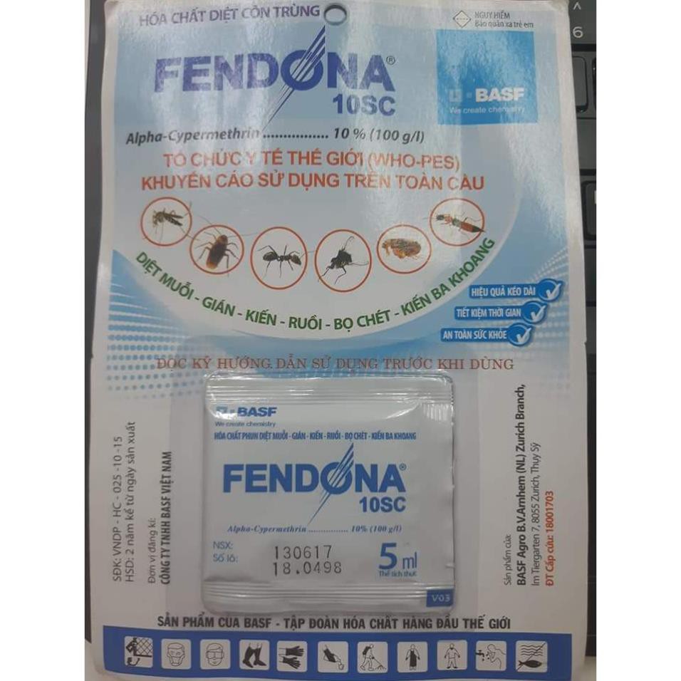 Thuốc diệt muỗi, tẩm mùng Fendona 10SC