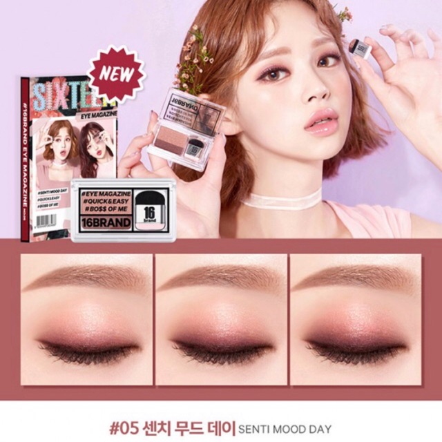 Phấn mắt 16Brand Sixteen Eye Magazine All About Eye