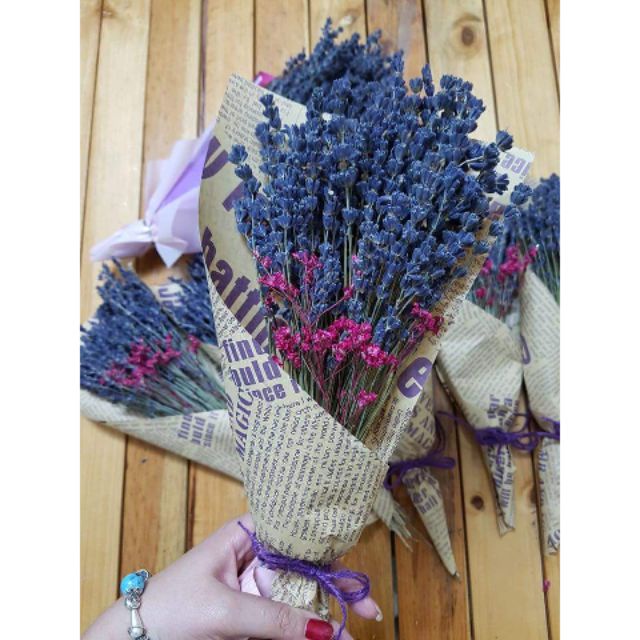 Hoa khô Lavender 100 cành