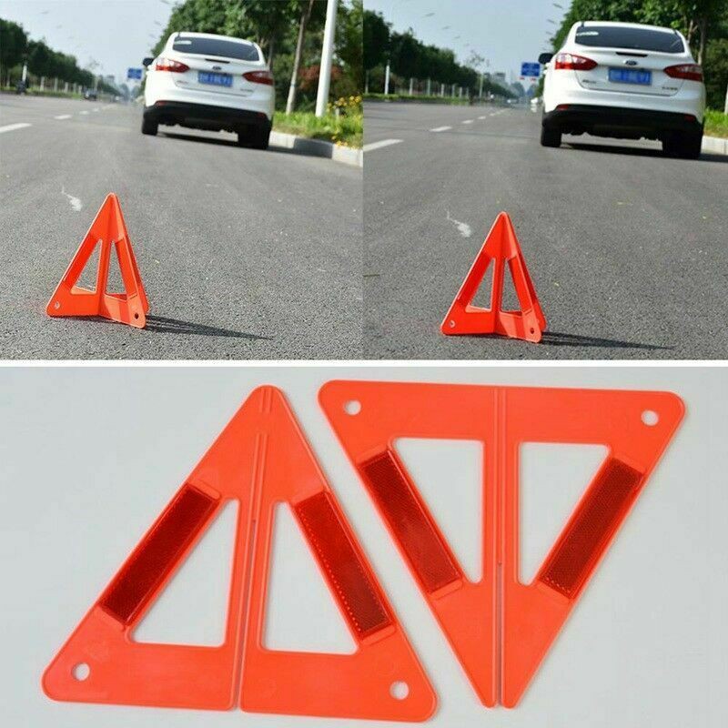 Biển báo hiệu khẩn cấp phản quang hình tam giác cho xe hơi