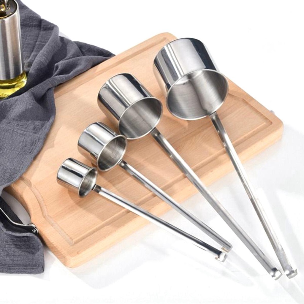 Gáo Rót Bia / Trà / Nước Sốt Bằng Thép Không Gỉ Với Tay Cầm Dài Tiện Dụng