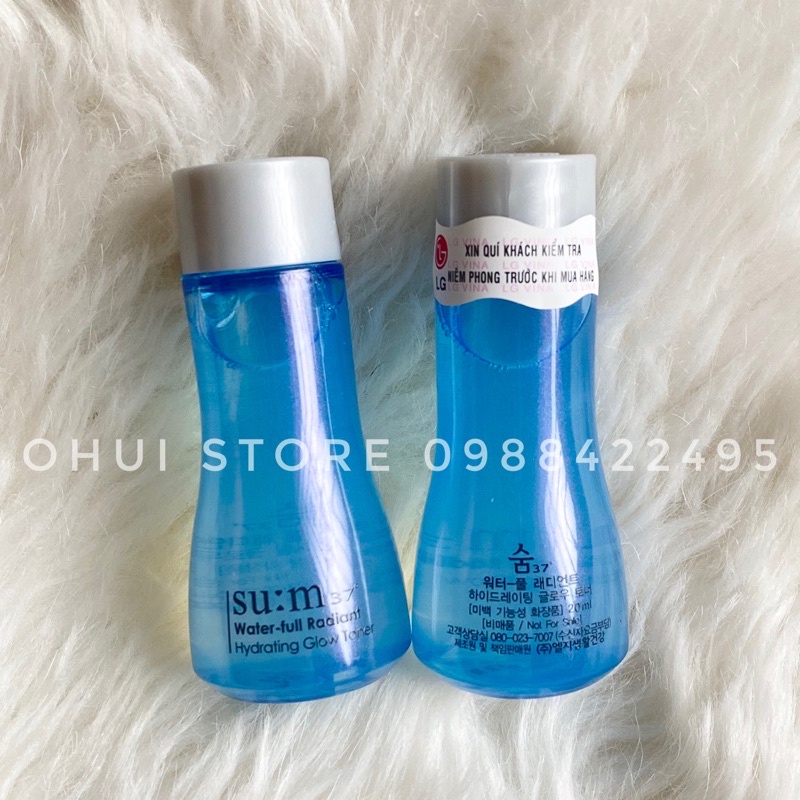 Dưỡng trắng giảm lão hoá - 1 lọ Nước hoa hồng sum radiant 20ml