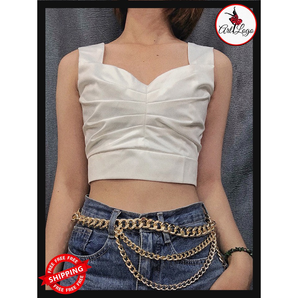 ÁO KIỂU 2 MÀU TRẮNG, ĐEN SIZE S,M PHONG CÁCH THÍCH HỢP VỚI DÂN ĂN CHƠI - MILATOP | BigBuy360 - bigbuy360.vn