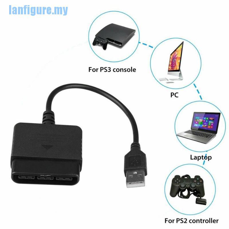 Dây Cáp Chuyển Đổi Từ Ps2 Sang Ps3 & Pc Usb