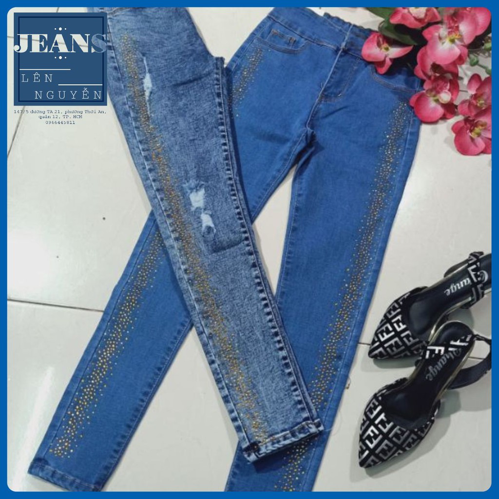 [Mã ICBBACK1219 hoàn 20K xu đơn 0Đ] QUẦN JEAN NỮ CAO CẤP