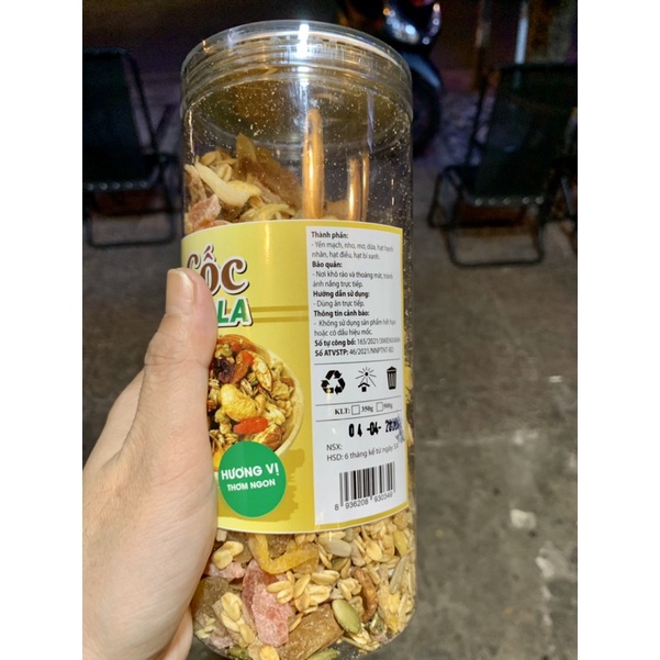 Ngũ Cốc Granola 7 Hạt 500g - Ăn Vặt 492