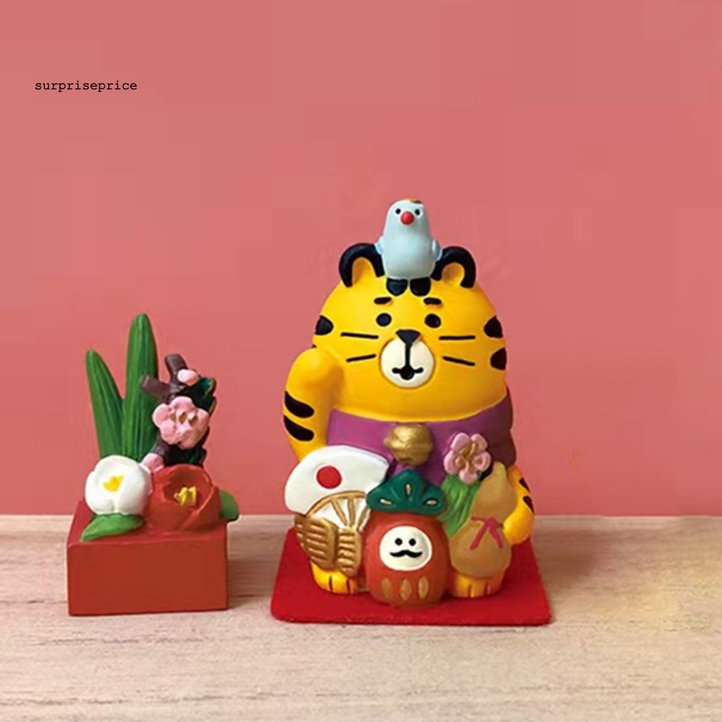 Mô Hình Chú Mèo Mini 2 Kiểu Dễ Thương Trang Trí Sân Vườn/Văn Phòng