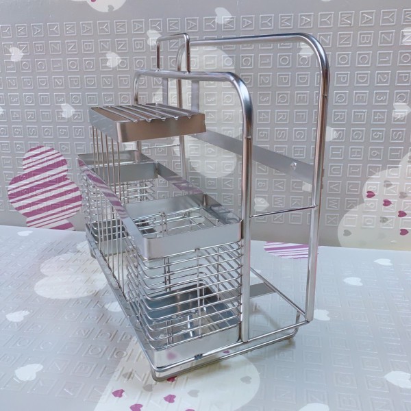 Ống đũa inox ,cài dao thớt, để bàn hoặc vít trên tường siêu tiện dụng | BigBuy360 - bigbuy360.vn