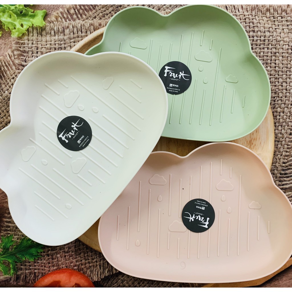 Khay Ăn Dặm Hình Đám Mây Siêu Yêu Cho Bé