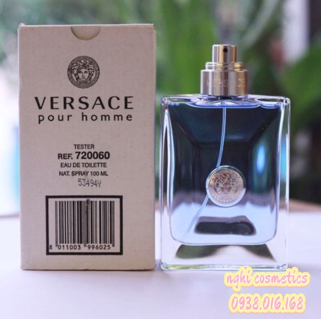 Nước hoa nam versace pour homme 30ml 50ml 100ml tester