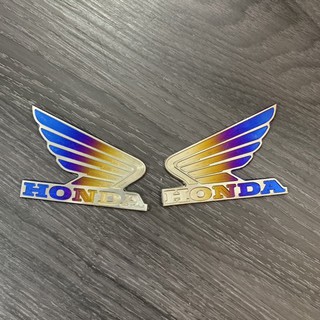 TEM TITAN LOGO CÁNH CHIM HONDA